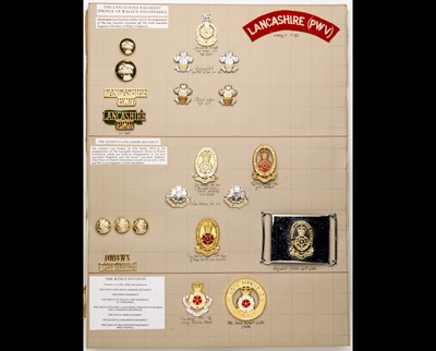 Lot 158 - Insignia of Infantry Regiments post 1958