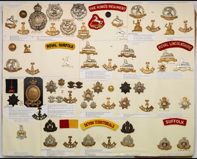 Lot 160 - Insignia of Territorial Infantry Battalions