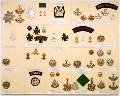 Lot 163 - Insignia of Territorial Infantry Battalions