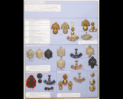 Lot 185 - Insignia of the London Regiment