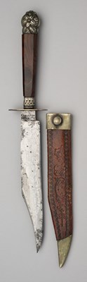 Lot 548 - A BOWIE KNIFE, LATE 19TH CENTURY