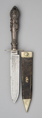 Lot 700 - A SMALL DAGGER, MANSON, SHEFFIELD, LATE 19TH CENTURY