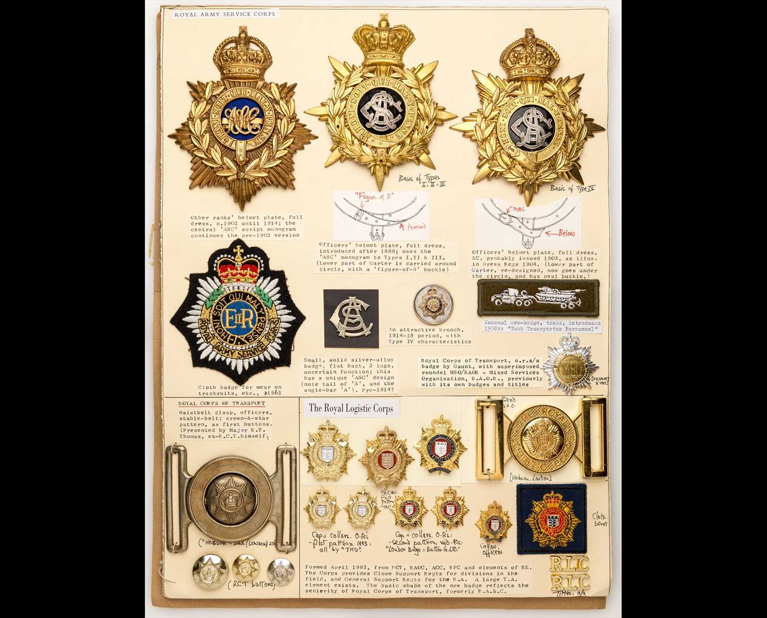 Lot 210 - Royal Army Service Corps