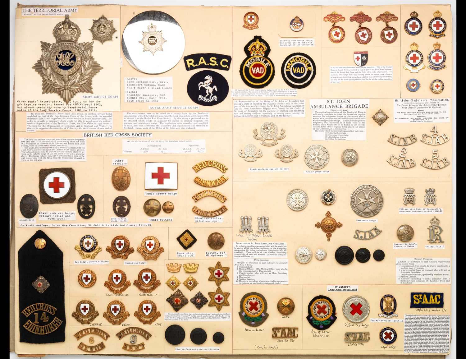 Lot 273 - British Red Cross Insignia