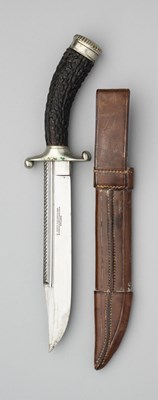 Lot 611 - A BOWIE KNIFE, JOSEPH RODGERS & SONS, NO. 6 NORFOLK ST., SHEFFIELD, LATE 19TH CENTURY