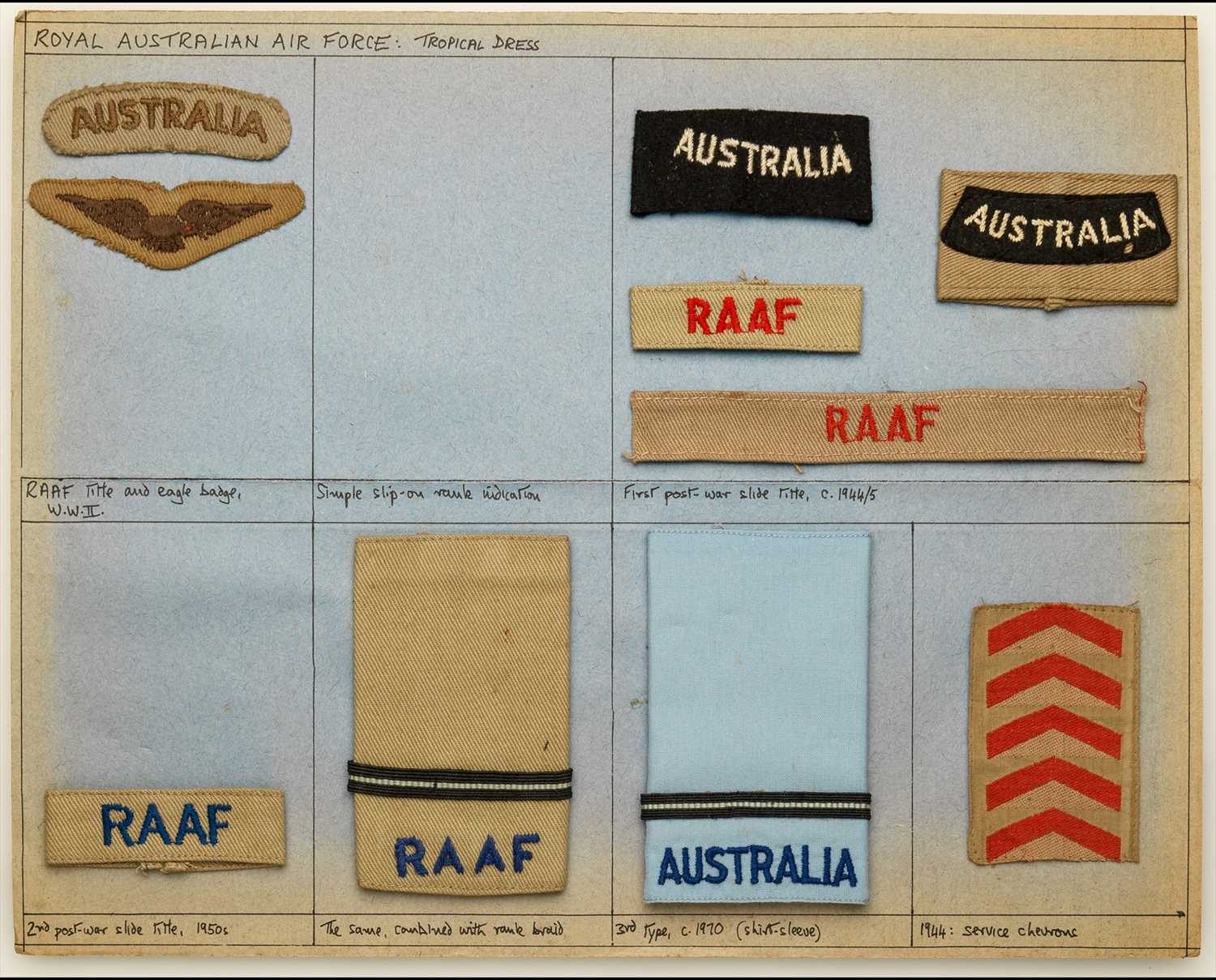 Lot 399 - Royal Australian Air Force Insignia