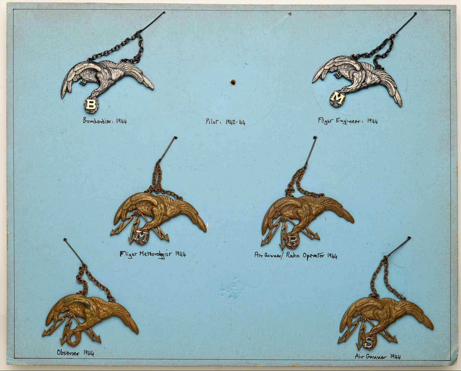Lot 410 - Polish Air Force in Great Britain Aircrew Brevets.