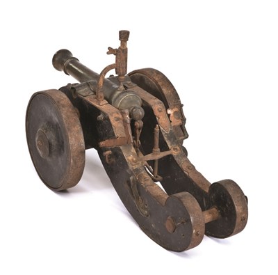 Lot 330 - A CONTINENTAL PERCUSSION MODEL CANNON