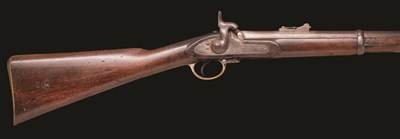 Lot 344 - A .577 CALIBRE 1853 THREE BAND 1853 PATTERN SECOND MODEL PERCUSSION ENFIELD RIFLE