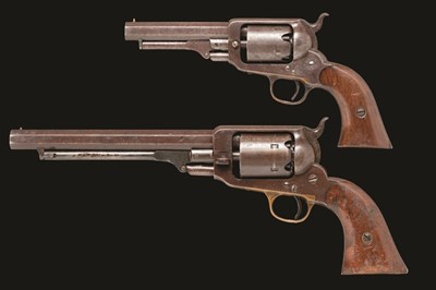 Lot 355 - **A .31 CALIBRE U.S. WHITNEY SECOND MODEL SECOND TYPE FIVE-SHOT PERCUSSION POCKET REVOLVER