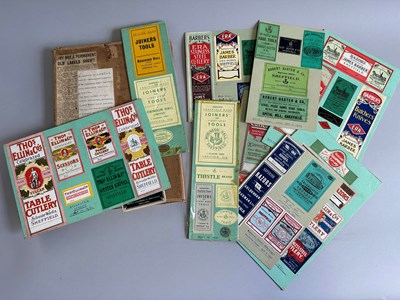 Lot 746 - SHEFFIELD CUTLERS’ TRADE LABELS, VARIOUS DATES