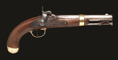 Lot 363 - **A .54 CALIBRE U.S. MODEL 1842 PERCUSSION PISTOL BY HENRY ASTON