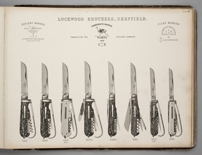 Lot 672 - LOCKWOOD BROTHERS, SHEFFIELD, CATALOGUE, CIRCA 1890, ANOTHER, DATED 1923 AND ANOTHER, MID-20TH CENTURY