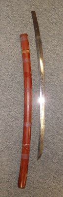 Lot 6 - A JAPANESE SWORD (KATANA)