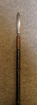 Lot 35 - A JAPANESE SPEAR (YARI)