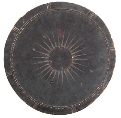 Lot 68 - AN INDO-CHINESE CIRCULAR SHIELD