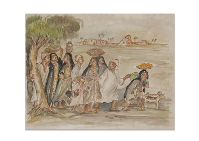 Lot 4 - RAGHEB AYAD (EGYPTIAN 1892-1982)