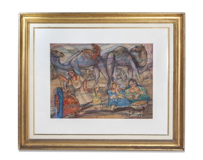 Lot 6 - RAGHEB AYAD (EGYPTIAN 1892-1982)