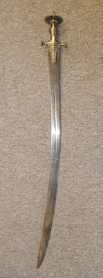 Lot 83 - AN INDIAN SWORD (TALWAR)