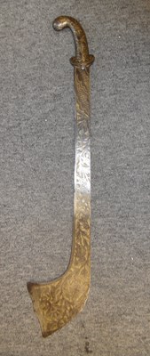 Lot 91 - A NEPALESE SWORD (KORA)
