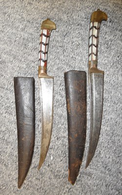Lot 93 - TWO INDIAN DAGGERS