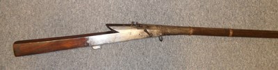 Lot 108 - AN INDIAN MATCHLOCK GUN (TORADOR)