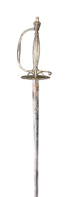 Lot 172 - â€¡ A FRENCH SILVER-HILTED SMALL-SWORD