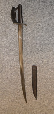 Lot 185 - â€¡ A FRENCH MODEL 1833 NAVAL CUTLASS