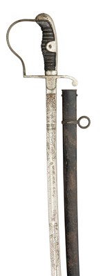 Lot 186 - â€¡ A GERMAN SWORD FOR AN OFFICER OF THE 70TH (4TH LOTHARINGIAN) FIELD ARTILLERY REGIMENT