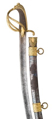 Lot 189 - A HUSSAR OFFICER'S SABRE
