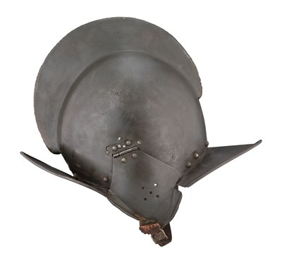 Lot 208 - â€¡ A BURGONET IN THE LATE 16TH CENTURY ITALIAN STYLE