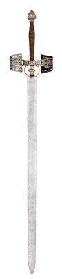 Lot 224 - â€¡ A HAND-AND-A-HALF SWORD IN 16TH CENTURY STYLE