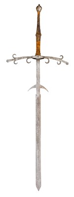 Lot 226 - â€¡ A GERMAN TWO HAND PROCESSIONAL SWORD