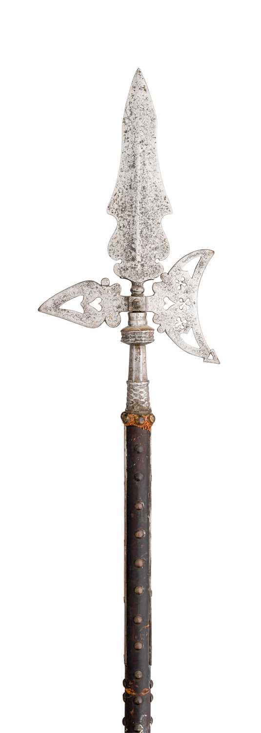 Lot 239 - â€¡ A NORTH EUROPEAN HALBERD