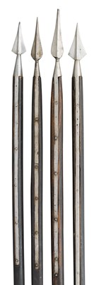 Lot 249 - â€¡ FOUR GERMAN MILITARY SPEARS