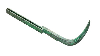 Lot 256 - â€¡ A GREEK OR ROMAN BRONZE STRIGIL