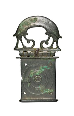 Lot 259 - â€¡ A HINGED BRONZE BUCKLE