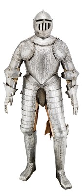 Lot 264 - â€¡ A COMPOSITE CAP-A-PIE FIELD ARMOUR