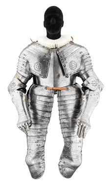 Lot 267 - â€¡ A COMPOSITE NORTH EUROPEAN CUIRASSIER'S ARMOUR