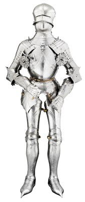 Lot 269 - â€¡ A CAP-A-PIE FIELD ARMOUR