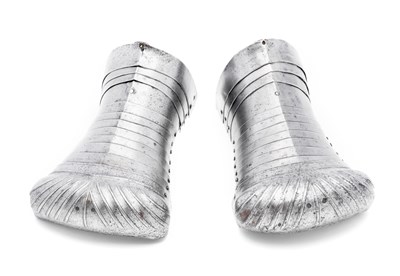 Lot 281 - â€¡ A PAIR OF SABATONS