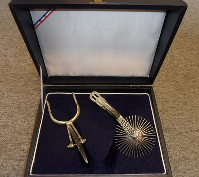 Lot 323 - A PAIR OF CHILEAN ROWEL SPURS