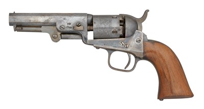 Lot 336 - A .31 CALIBRE COLT LONDON MODEL 1849 POCKET REVOLVER