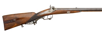 Lot 370 - A .600 CALIBRE / 22 BORE GERMAN CAPE RIFLE BY MORGENROTH IN GERNRODE
