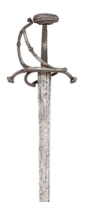 Lot 391 - A GERMAN MILITARY BACKSWORD