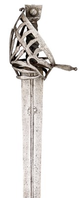 Lot 397 - A VENETIAN BROADSWORD (SCHIAVONA)