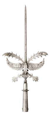 Lot 419 - A RARE GERMAN LINSTOCK