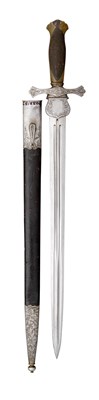Lot 517 - A CONTINENTAL HUNTING-SWORD