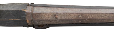 Lot 533 - A RARE GERMAN HEAVY IRON WALLGUN (DOPPELHAKEN)