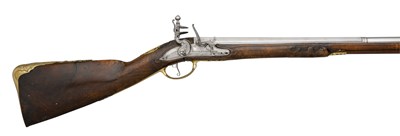 Lot 549 - A 20-BORE BAVARIAN FLINTLOCK FOWLING-PIECE BY JOHANN WOLF PETER